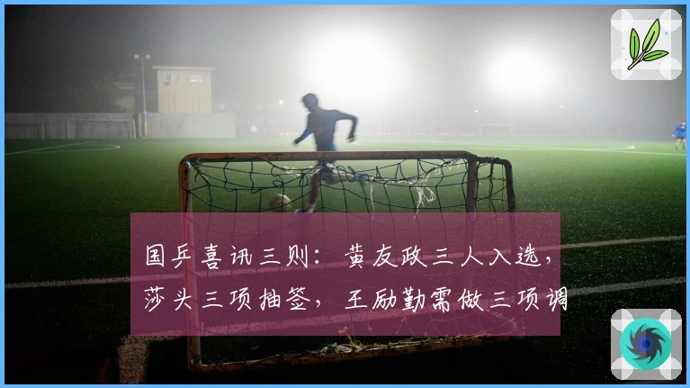 国乒喜讯三则：黄友政三人入选，莎头三项抽签，王励勤需做三项调整